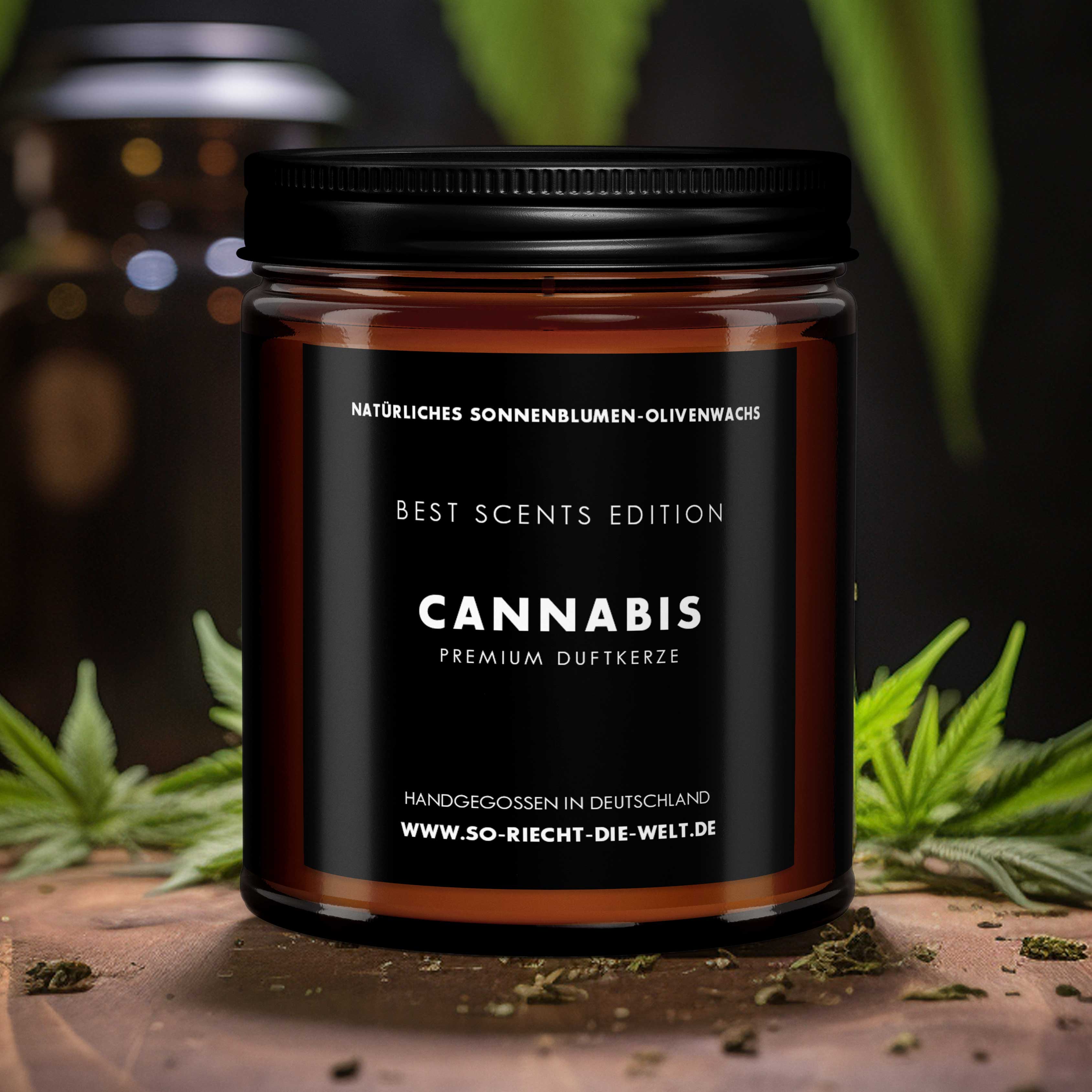 Cannabis Kerze - Best Scents Edition