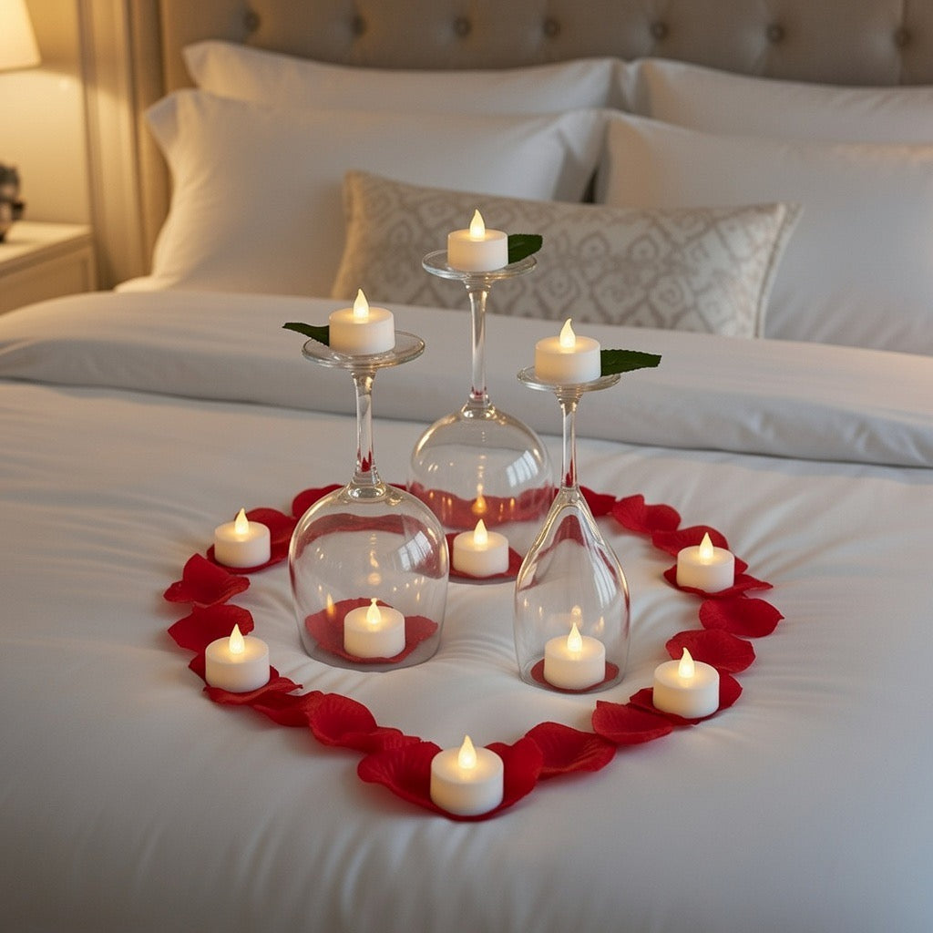 LED Teelicht-Set Romandle InnovaGoods - 12 Stück