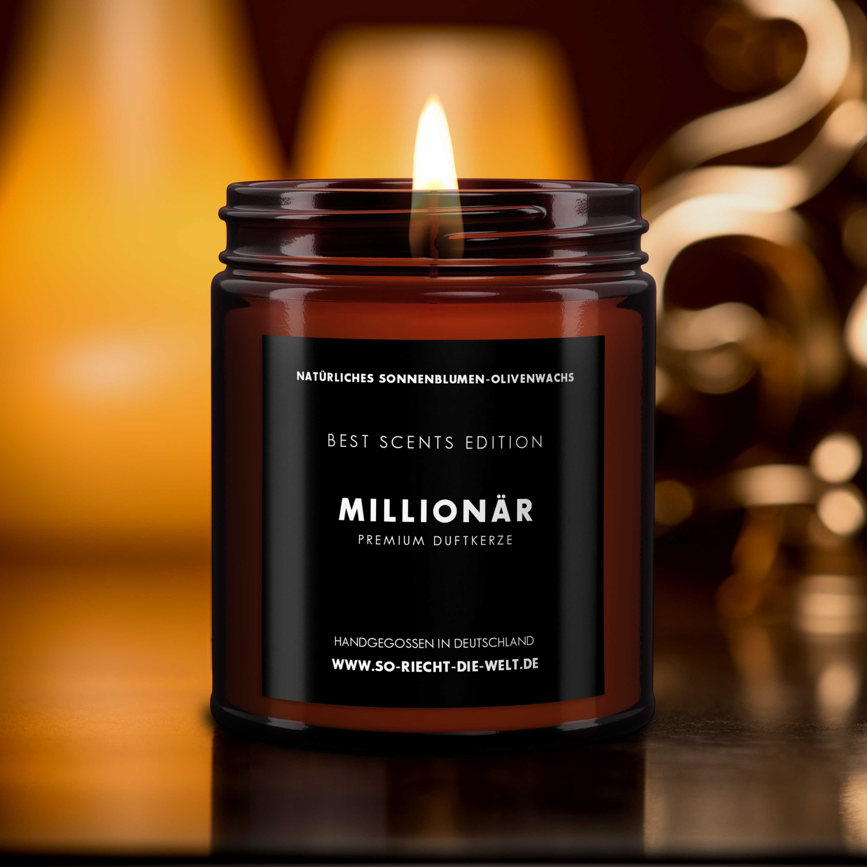 Millionär Kerze - Best Scents Edition