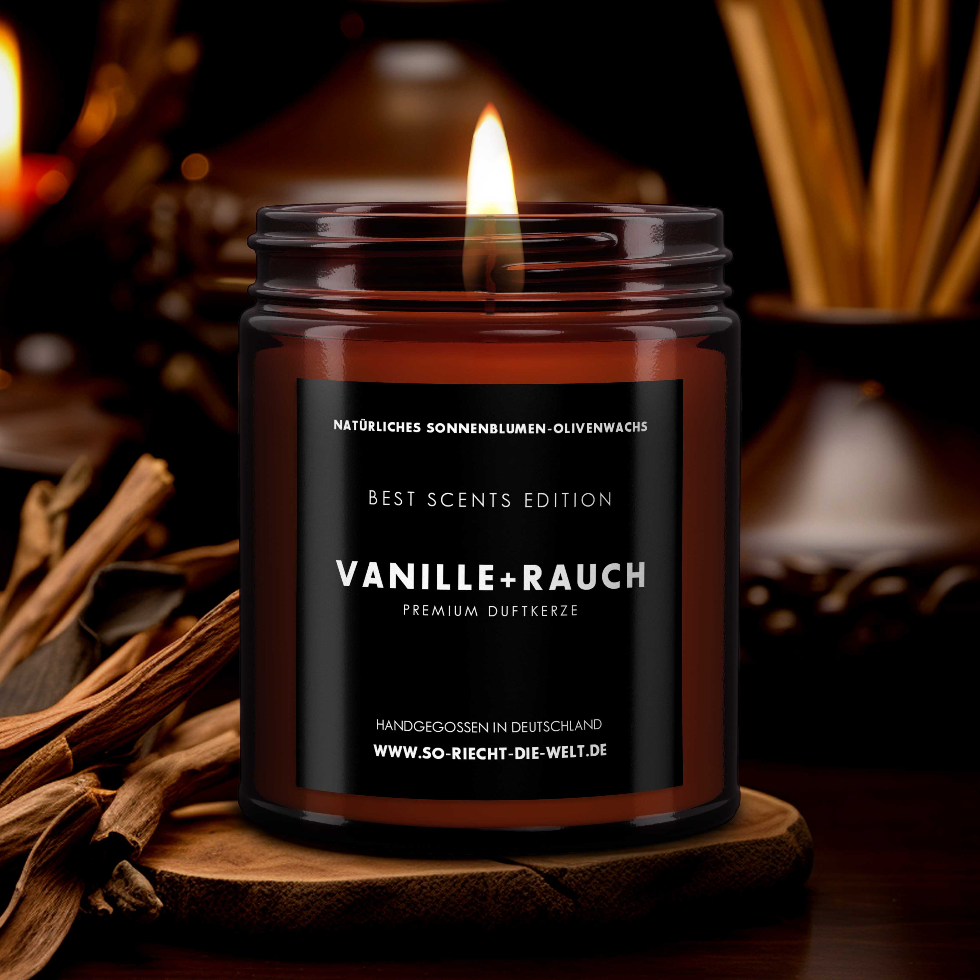 Vanille & Rauch Kerze - Best Scents Edition
